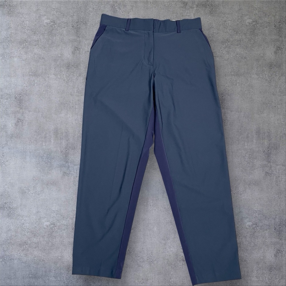 Nike‎ Golf Pants Womens L  Obsidian Dri Fit Stretch Straight Leg NWT Performance